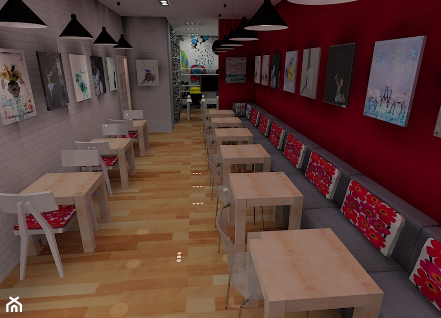 Kawiarnia dla rodziców z dziećmi - Wnętrza publiczne, styl skandynawski - zdjęcie od Pracownia Projektowa Studio Wnętrze