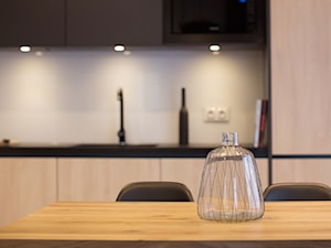 mieszkanie Katowice - projekt before Concept - Średnia jadalnia w kuchni, styl nowoczesny - zdjęcie od Ania Kulińska - fotograf