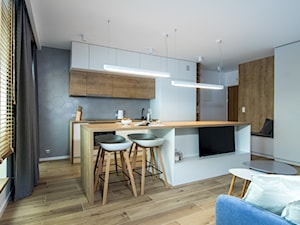 Mieszkanie w Skawinie | I - Salon, styl nowoczesny - zdjęcie od STUDIO KUGO