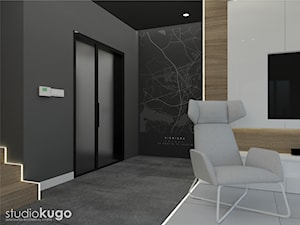 Dom w Siewierzu - Salon, styl nowoczesny - zdjęcie od STUDIO KUGO