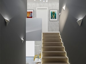 Dom w Siewierzu - Schody, styl nowoczesny - zdjęcie od STUDIO KUGO