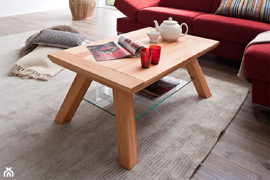Drewniwny stolik kawowy NORA - zdjęcie od MEBEL4U.PL