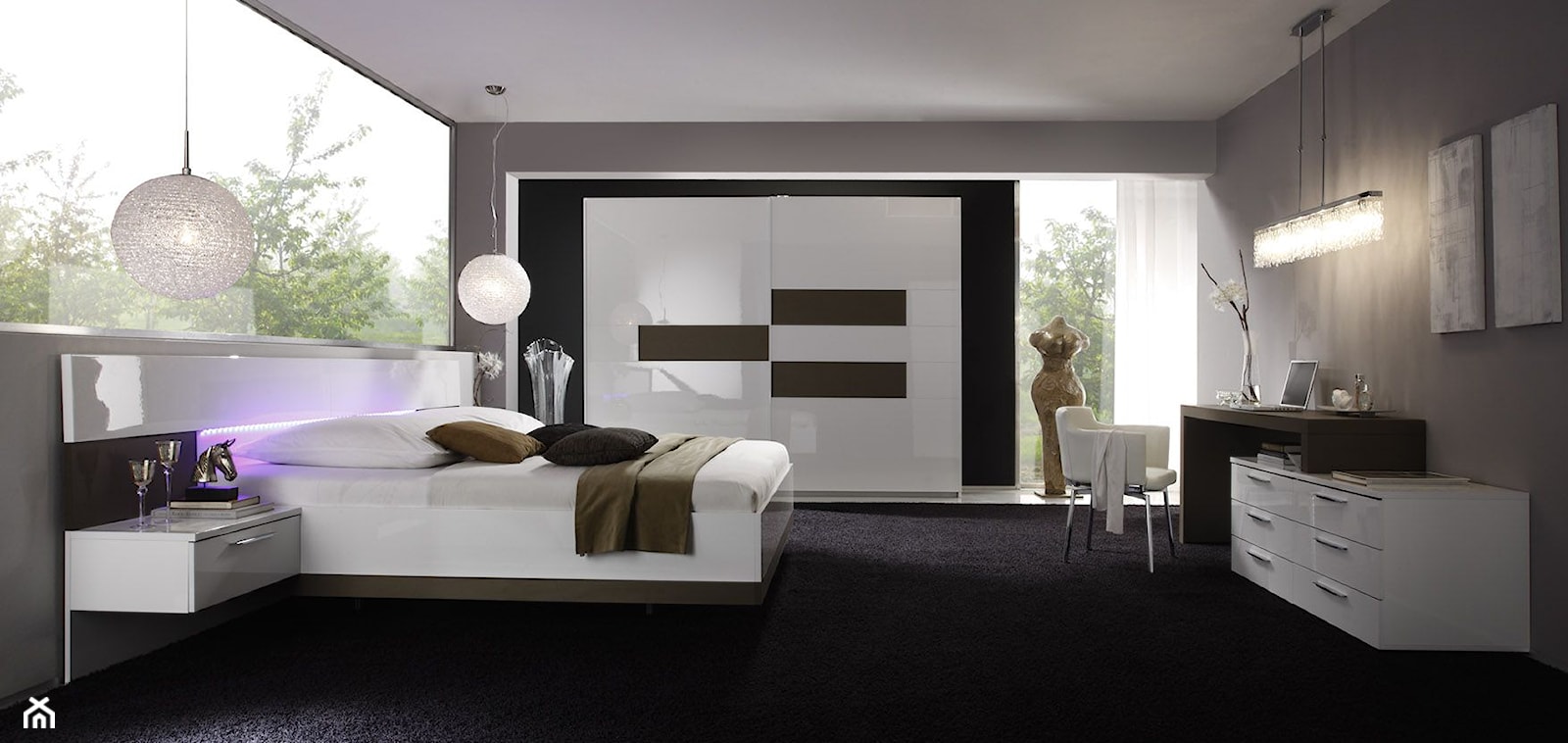 Sypialnia, styl minimalistyczny - zdjęcie od MEBEL4U.PL - Homebook
