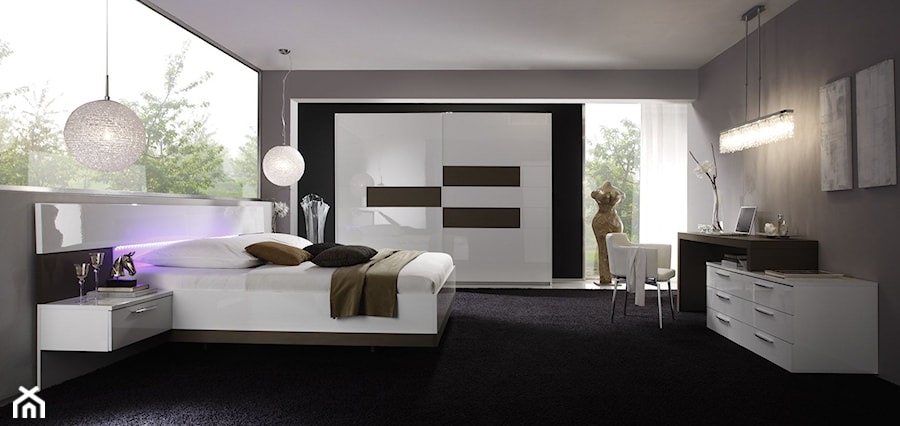 Sypialnia, styl minimalistyczny - zdjęcie od MEBEL4U.PL