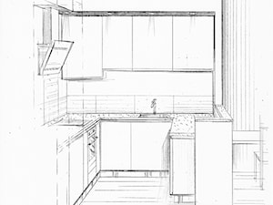 kuchnia - wizualizacja nowej kuchni. - zdjęcie od "kwilman&walowski s.c."