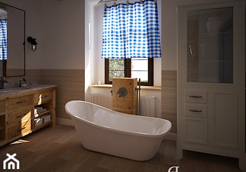 Stylowe salony kąpielowe - Duża łazienka z oknem, styl glamour - zdjęcie od DemoDesign Jacek Staniszewski Studio projektowania wnętrz
