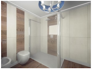 Sypialnia marzeń - Mała bez okna łazienka, styl nowoczesny - zdjęcie od DemoDesign Jacek Staniszewski Studio projektowania wnętrz