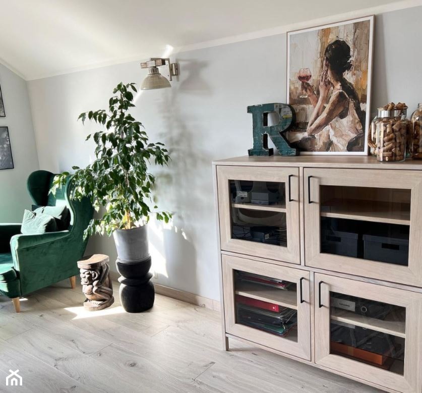 Komoda kredens dębowy do salonu MONTE - zdjęcie od RaWood Premium Furniture - Homebook