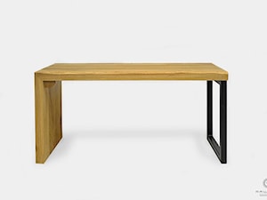Drewniana ławka bez oparcia do przedpokoju salonu HUGON - zdjęcie od RaWood Premium Furniture