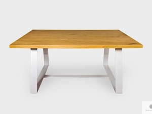 Nowoczesny stół z dębowego drewna litego do jadalni MERE - zdjęcie od RaWood Premium Furniture