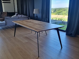 Nowoczesny stół dębowy do jadalni VITA II - zdjęcie od RaWood Premium Furniture
