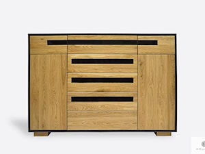 Drewniana komoda z szufladami do salonu pokoju LAGOS I - zdjęcie od RaWood Premium Furniture