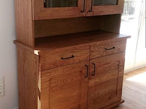 Stylowy kredens drewniany do salonu jadalni MARINO - zdjęcie od RaWood Premium Furniture
