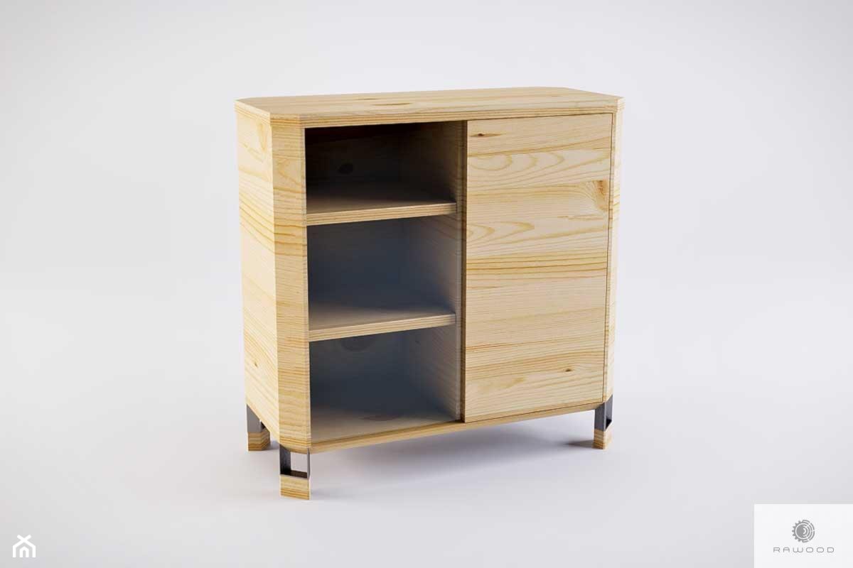 Komoda z litego drewna sosnowego BRISTOL - zdjęcie od RaWood Premium Furniture - Homebook