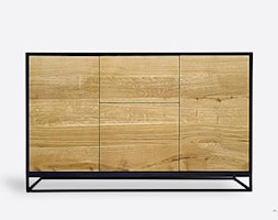 Loftowa komoda dębowa w industrialnym stylu z szufladami ADEO III - zdjęcie od RaWood Premium Furniture - Homebook