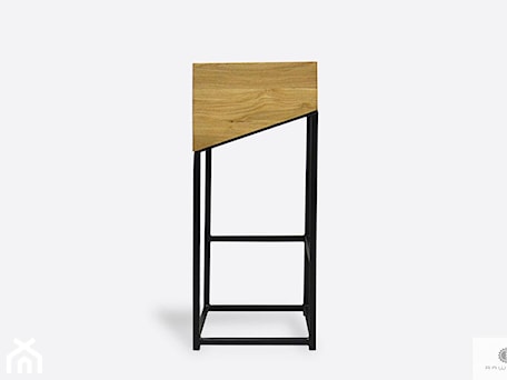 Aranżacje wnętrz - Kuchnia: Hoker krzesło barowe dębowe drewno lite metal ALEX - RaWood Premium Furniture. Przeglądaj, dodawaj i zapisuj najlepsze zdjęcia, pomysły i inspiracje designerskie. W bazie mamy już prawie milion fotografii!