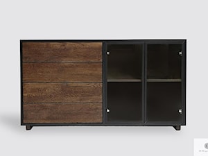 Drewniana komoda z szufladami do salonu CARLA - zdjęcie od RaWood Premium Furniture
