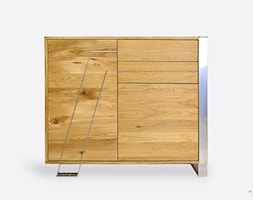 Komoda dębowa nowoczesna z litego drewna do salonu BORA - zdjęcie od RaWood Premium Furniture - Homebook