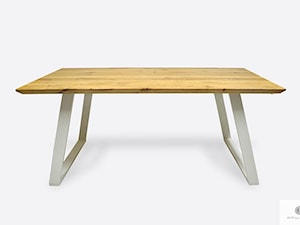 Stół z dostawkami industrialny rozkładany do jadalni CALLA II - zdjęcie od RaWood Premium Furniture