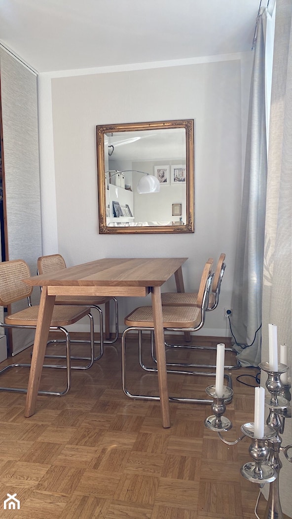 Stół dębowy na drewnianych nogach CORTEZ II - zdjęcie od RaWood Premium Furniture - Homebook