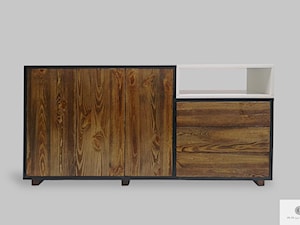 Designerska komoda w stylu skandynawskim do salonu BERGEN I - zdjęcie od RaWood Premium Furniture