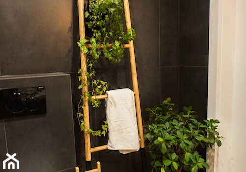 _07 - Mała bez okna łazienka, styl rustykalny - zdjęcie od Pracownia Projektowa Natalia Kedzior