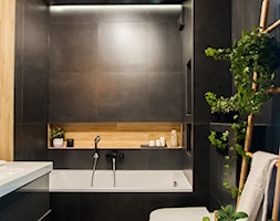 _07 - Mała bez okna z punktowym oświetleniem łazienka, styl prowansalski - zdjęcie od Pracownia Projektowa Natalia Kedzior - Homebook