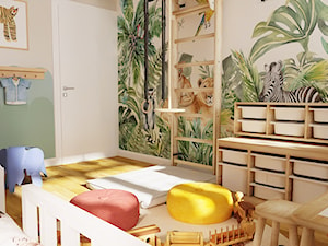 pokój Kuby - Jungla - zdjęcie od Pracownia BM - wnętrza dziecięce, meble