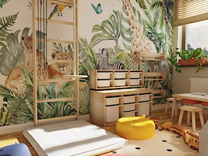 Pokój Kuby - Jungla - zdjęcie od Pracownia BM - wnętrza dziecięce, meble