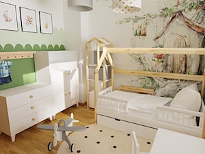 pokój Jasia wersja 1 - zdjęcie od Pracownia BM - wnętrza dziecięce, meble