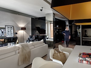 PROJEKT 7 - Salon, styl nowoczesny - zdjęcie od muc&scott interiors