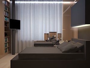 PROJEKT 8 - Sypialnia, styl nowoczesny - zdjęcie od muc&scott interiors