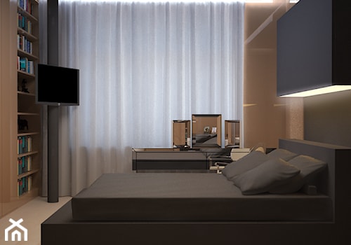 PROJEKT 8 - Sypialnia, styl nowoczesny - zdjęcie od muc&scott interiors