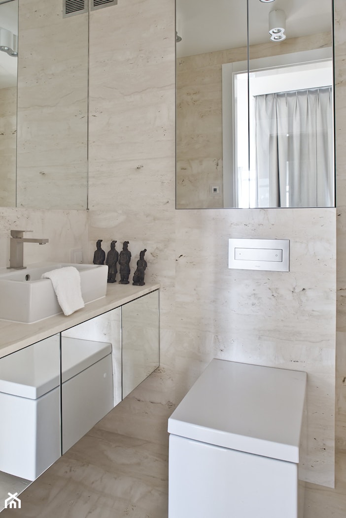 PROJEKT 3 - Mała łazienka, styl nowoczesny - zdjęcie od muc&scott interiors - Homebook