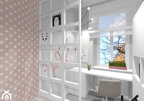 Pomysłowy pokój dla dziewczynki - zdjęcie od Architektura Wnętrz Katarzyna Chrzuszcz