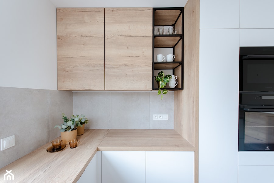 KLASYKA MINIMALIZMU - Kuchnia, styl minimalistyczny - zdjęcie od Architektura Wnętrz Katarzyna Chrzuszcz