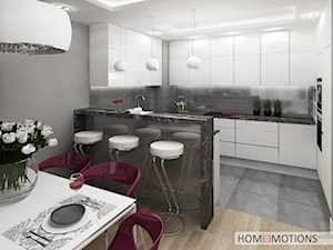 Nowoczesny apartament - Kuchnia, styl nowoczesny - zdjęcie od Homeemotions.architects