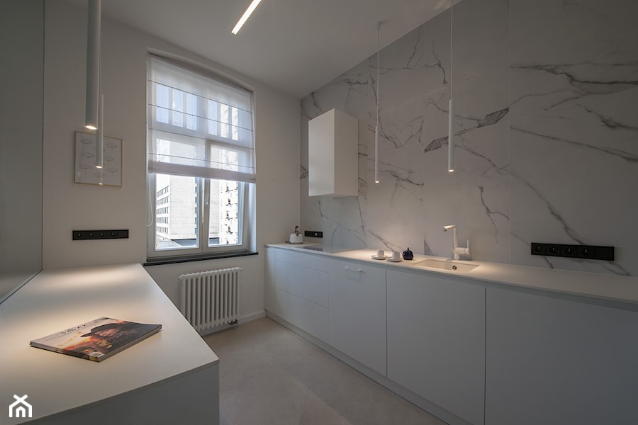 Projekt wnętrza mieszkania na wynajem - Kuchnia, styl nowoczesny - zdjęcie od masa architekci