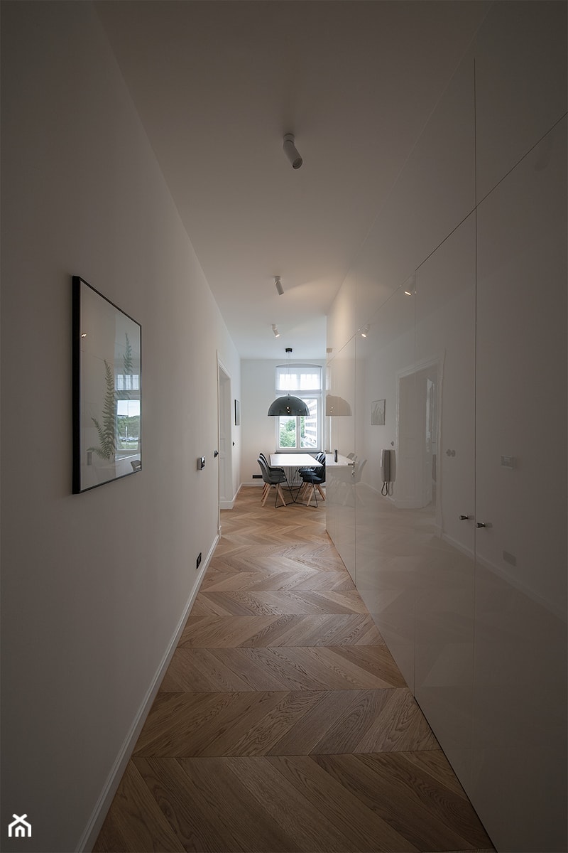 Projekt wnętrza mieszkania na wynajem - Hol / przedpokój, styl nowoczesny - zdjęcie od masa architekci