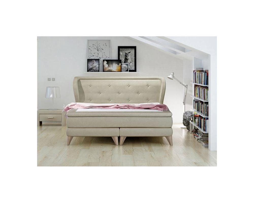 Łóżko kontynentalne BOX 171 160x200 w cenie 6300zł - zdjęcie od Komfort Snu- materace, łóżka, poduszki... - Homebook