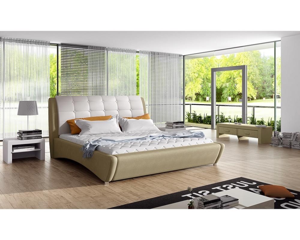 Łóżko tapicerowane 81224 160x200 w cenie 2830zł - zdjęcie od Komfort Snu- materace, łóżka, poduszki... - Homebook