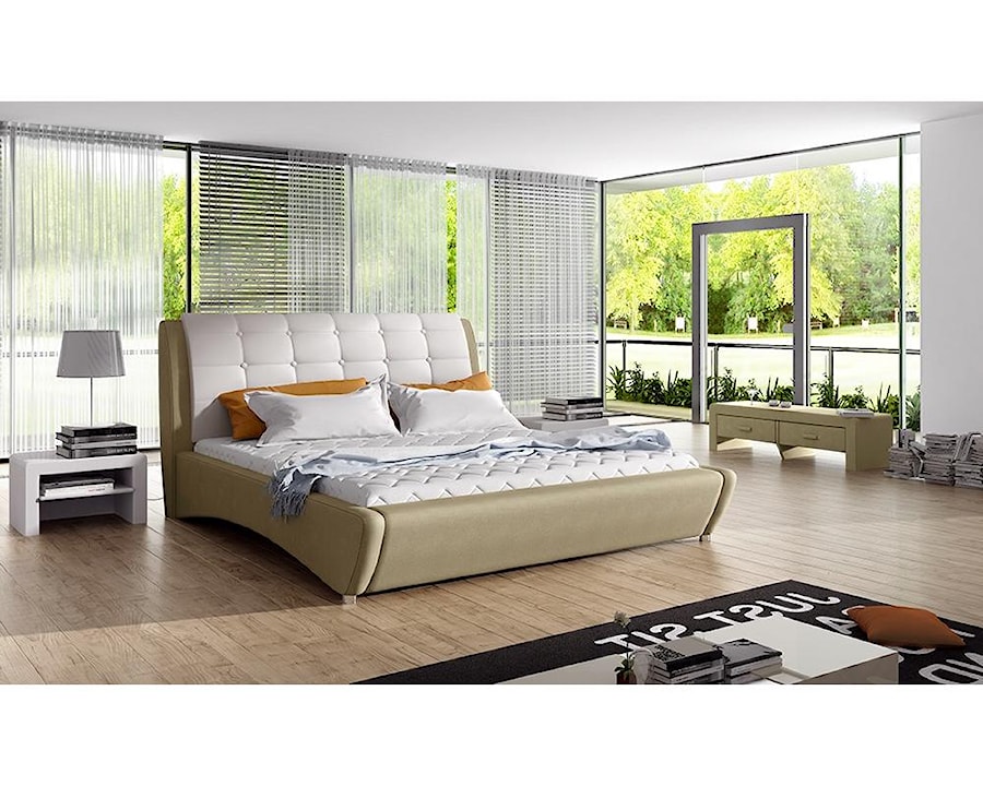 Łóżko tapicerowane 81224 160x200 w cenie 2830zł - zdjęcie od Komfort Snu- materace, łóżka, poduszki...