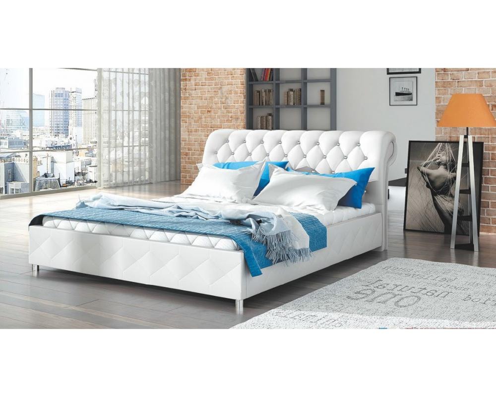 Łóżko tapicerowane 81206 160x200 w cenie 3099zł - zdjęcie od Komfort Snu- materace, łóżka, poduszki... - Homebook