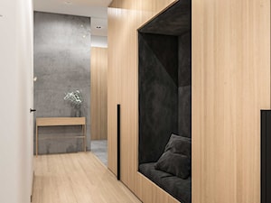 HOL, zabudowa meblowa i wnęka tapicerowana - zdjęcie od SARNA ARCHITEKCI / Architektura Wnętrza dla wymagających / Interior Design