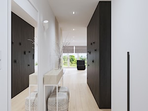 wąski hol, prosty hol, - zdjęcie od SARNA ARCHITEKCI / Architektura Wnętrza dla wymagających / Interior Design