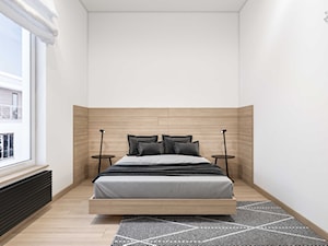 minimalistuczna sypialnia - zdjęcie od SARNA ARCHITEKCI / Architektura Wnętrza dla wymagających / Interior Design