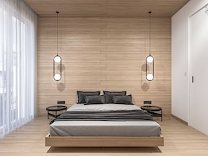 sypialnia minimalistyczna - zdjęcie od SARNA ARCHITEKCI / Architektura Wnętrza dla wymagających / Interior Design