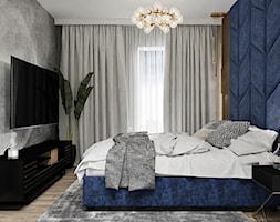 Mieszkanie w stylu nowoczesny glamour - Sypialnia - zdjęcie od DOBRY UKŁAD-Sandra Białkowska - Homebook
