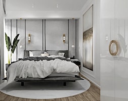 Mieszkanie w stylu nowoczesny glamour - Sypialnia - zdjęcie od DOBRY UKŁAD-Sandra Białkowska - Homebook