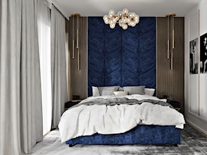 Mieszkanie w stylu nowoczesny glamour - Sypialnia - zdjęcie od DOBRY UKŁAD-Sandra Białkowska